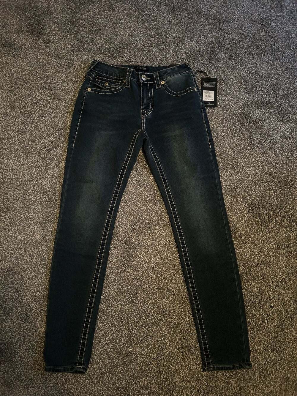 True Religion Women's Jennie Curvy Skinny Jeans